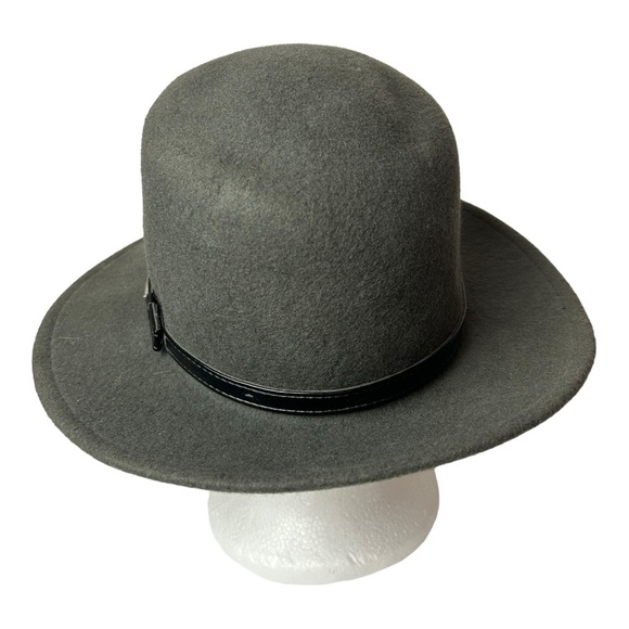 Stetson Crushable 100% Wool Hat Gray Western Size Medium Made in USA. - Picture 6 of 9